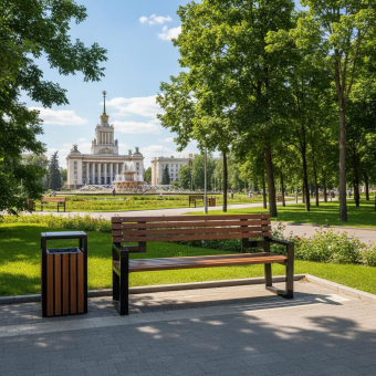 Скамейка Талдом 2 метра