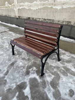 Скамейка Классика без подлокотника 1 метр