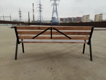 Скамейка КВАРТАЛ 1,5 метра 